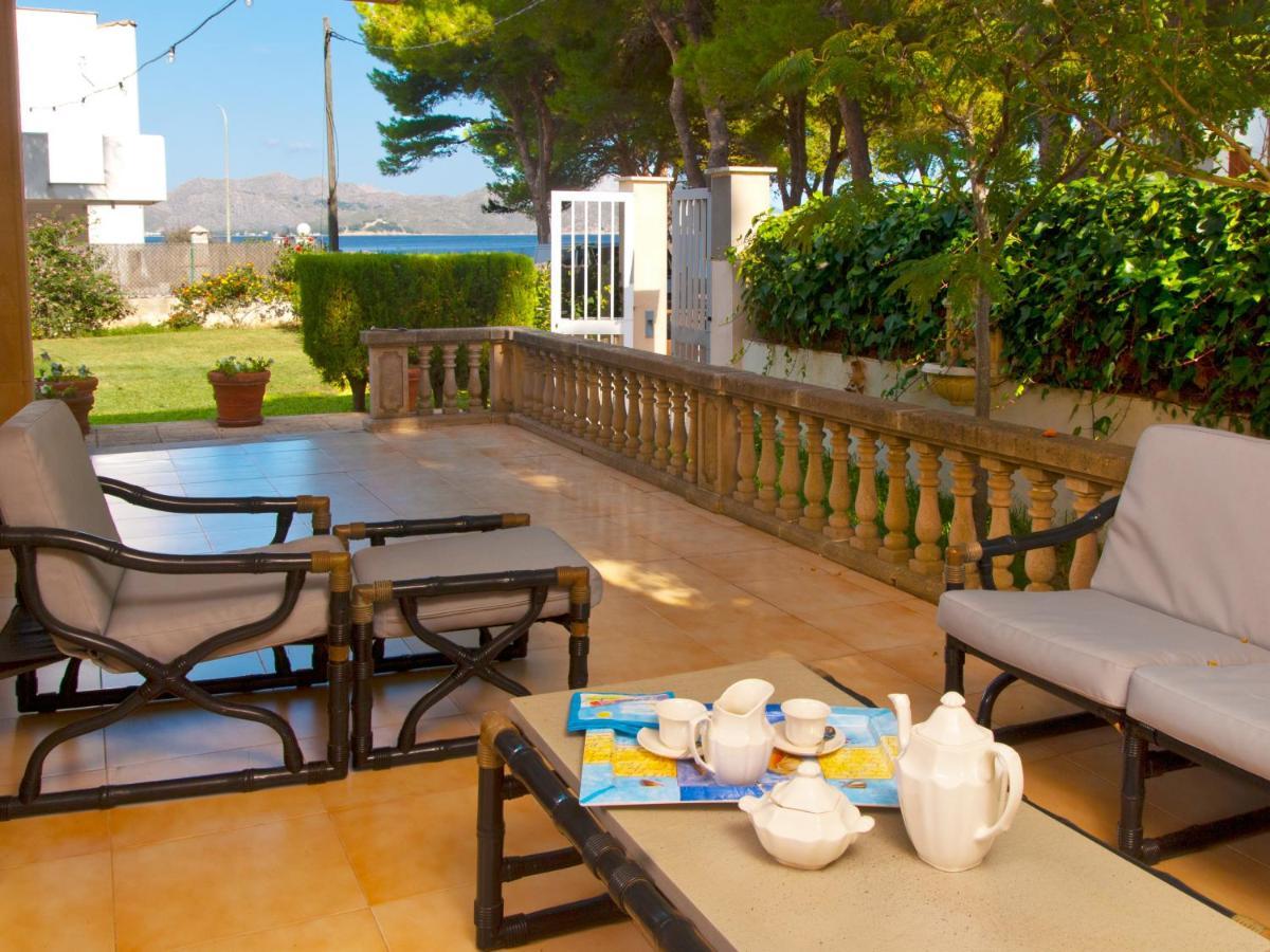 Villa Tita De Manresa, Con Jardines Y Vista Mar Alcudia  Exterior photo
