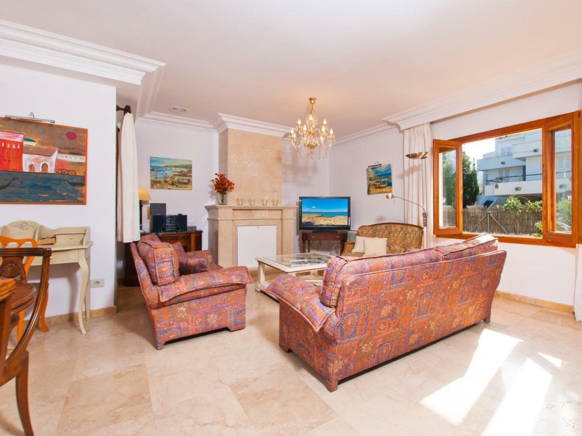 Villa Tita De Manresa, Con Jardines Y Vista Mar Alcudia  Exterior photo